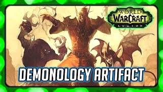 Wow Legion  Demonology Warlock Artifact Quest  Thalkeil Skull Of The Manari