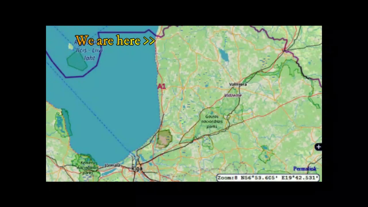 Video 523, Tallinn to Riga, 9 May 1999