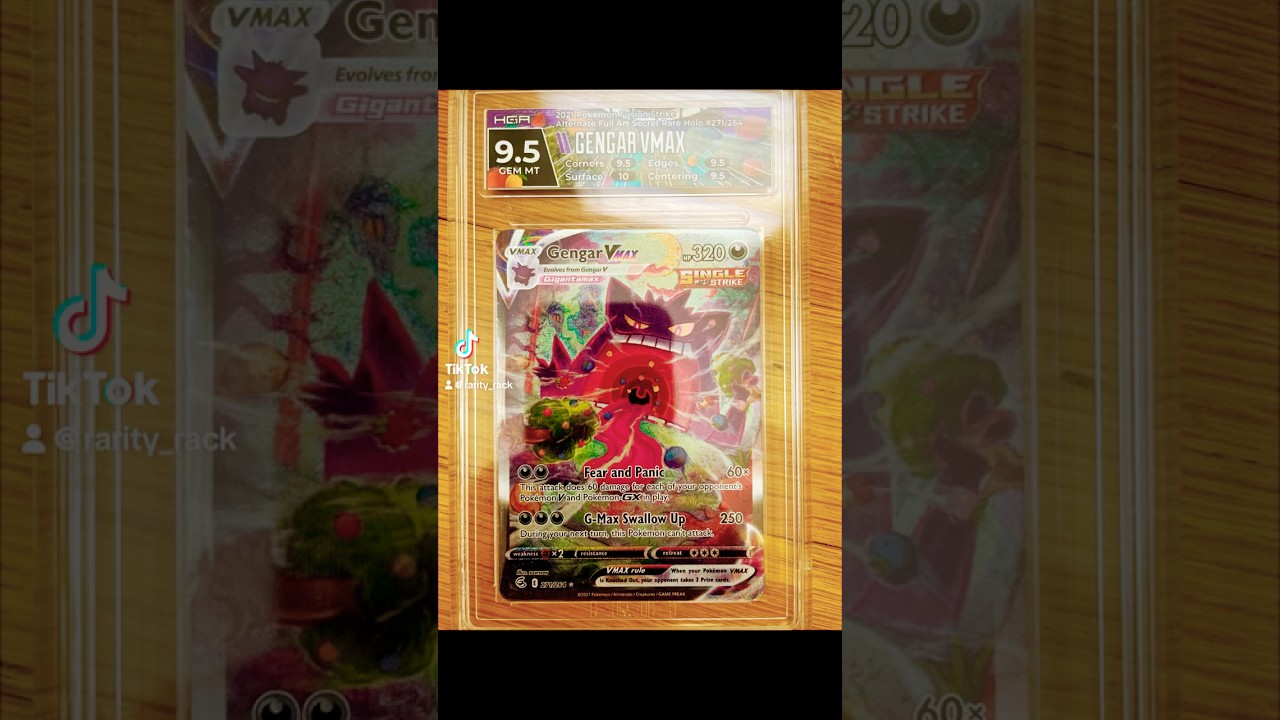 Rarity-Rack.com - Gengar VMAX on Auction!  