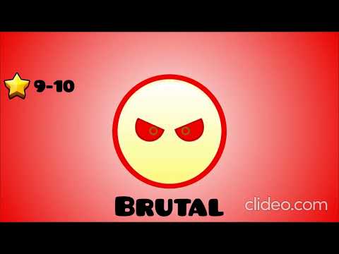 The Wolfcube's Custom Geometry Dash Difficulty Faces  Version 4 1 REVERSED!!!