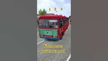 Ashok LeyLand Msrtc Bus mod bussid [Msrtc Bus mod bussid ]#bussidindonesia #msrtc #lalpari #viral