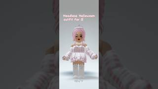 Headless Halloween Outfit For 0 Robux