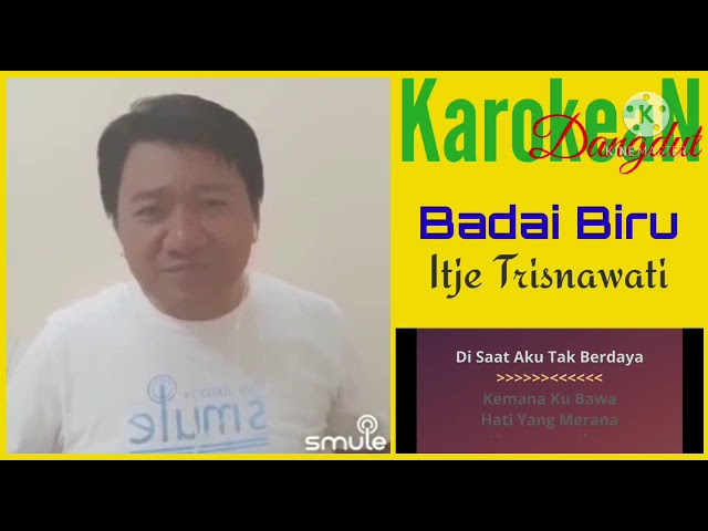 Badai Biru - Itje Trisnawati Karaoke With Lirik | Duet Bareng Arief Rahmana class=