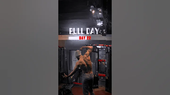Day 22 Winter Bulking Transformation #gymshorts #gymworkout #newshorts