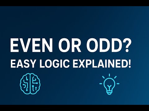 Even or Odd Number in Java 💻 | Super Easy Trick Explained