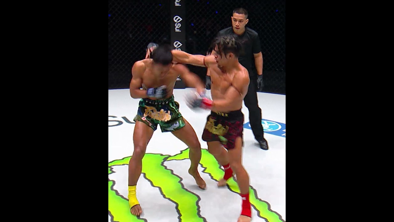 Suriyanlek went blow-for-blow with Thant Zin in this EPIC Muay Thai battle! π€π₯π€