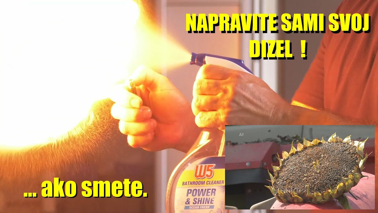 BIODIZEL - s ovom cenom uljarica ponovo aktuelan - KOLIKO se dobija   KAKO SAGOREVA - kako se pravi