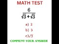 Comment your answer fast ✍️ #mathematicallogic #mathematics #roots #numbers #subscribe #mathmadeeasy