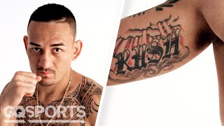 UFC Champion Max Holloway Breaks Down His Tattoos | GQ Sports