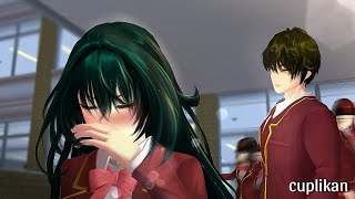 LEBIH BAIK AKU DIAM || CUPLIKAN || DRAMA SAKURA SCHOOL SIMULATOR || DUB JEPANG #berandayoutube