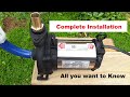 Open Well Submergible Water Pump Installation