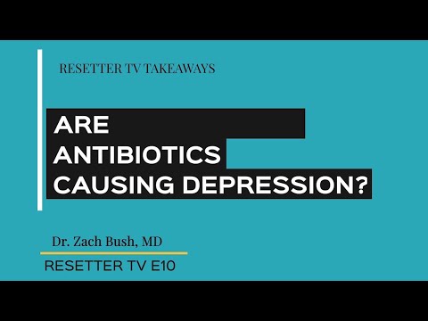 Are Antibiotics Causing Depression