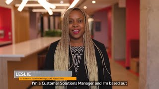 Meet Leslie, Customer Solutions Manager, Aws Public Sector Amazon Web Services