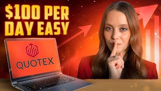 QUOTEX TRADING STRATEGY | QUOTEX TRADING | HOW I MAKE $100 A DAY TRADING IN 2023