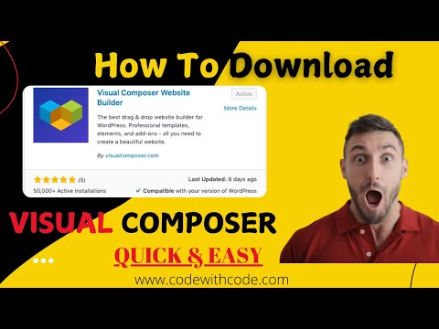 How to Download Visual Composer Website Builder WordPress Plugin Free And Easy Steps | CodeWithCode