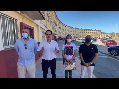 Los socialistas visitan Juan XXIII y lamentan el estado de abandono que sufre