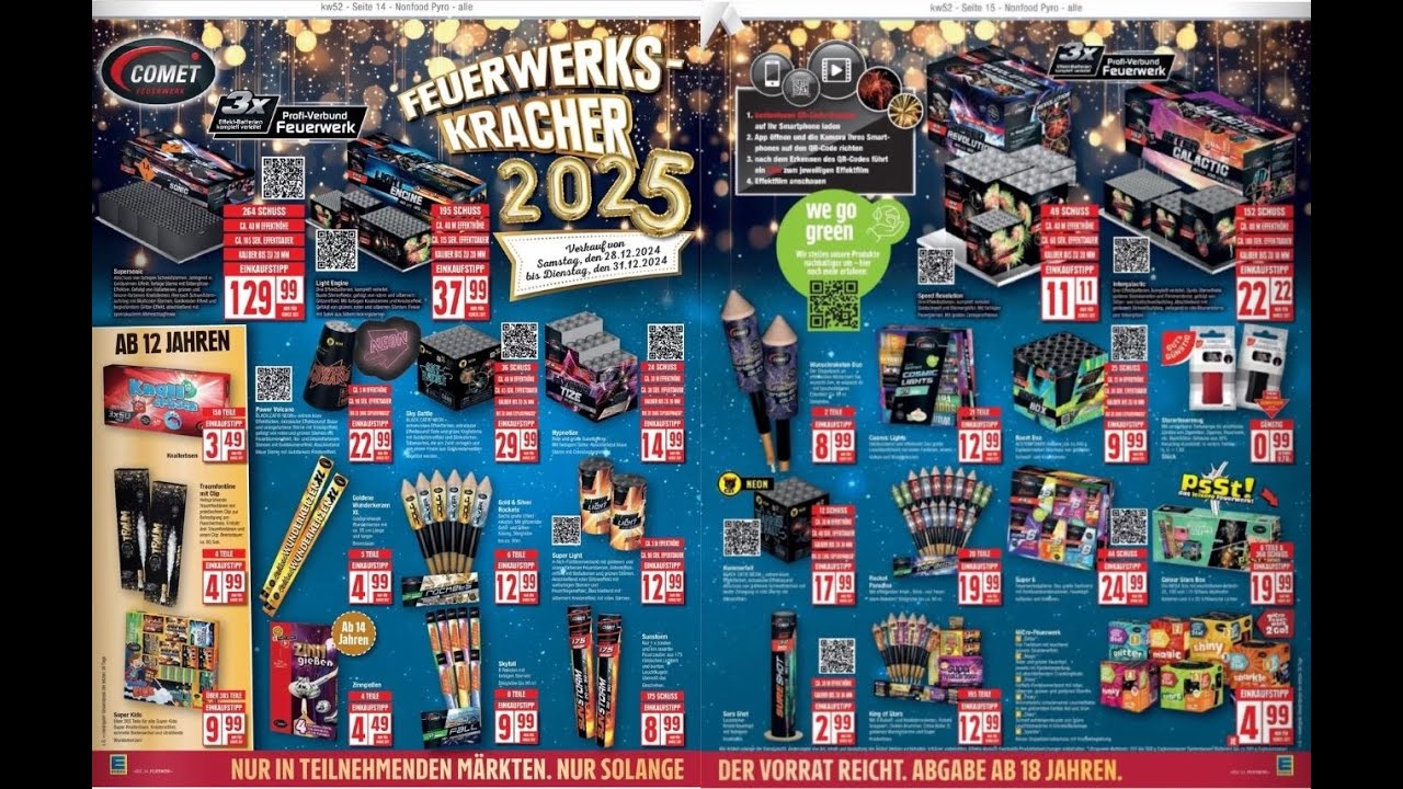 Luxus Edeka Feuerwerk Prospekt 2022 23 Bilder