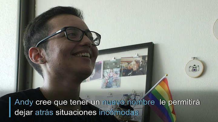 Andy logra dejar atrás legalmente su identidad como Darlyn | AFP