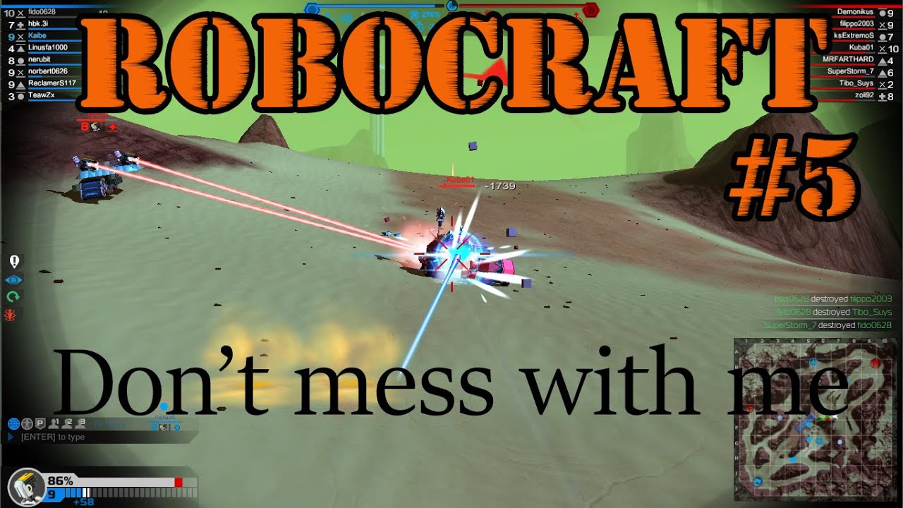 Road to level 100-Robocraft #5