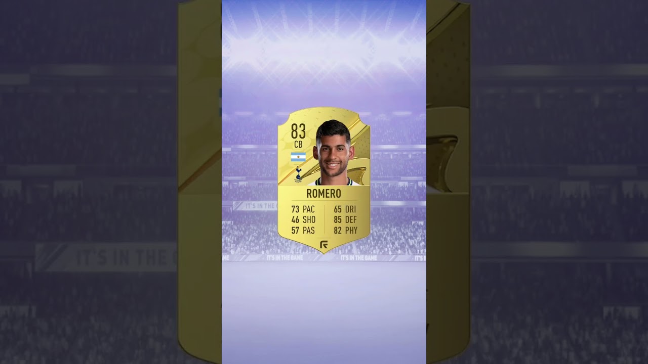 Cristian Romero- EA FC Ratings 2018-2026 🔥 