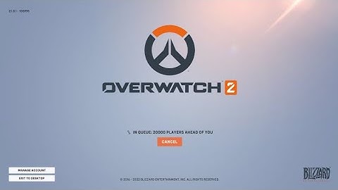 Overwatch Queue in a nutshell