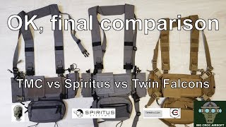 TMC MK3 vs Twin Falcon MK3 vs Spiritus Systtem MK4