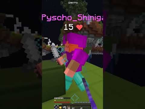 Sweaty BedWars in 40 Seconds 💨 #Minecraft #BedWars #Shorts #PvP