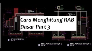 Tutorial Dasar Menghitung/Membuat RAB Gedung (Belajar Gratis) + Sofcopy File Part 3