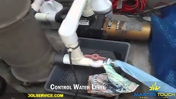 How to Control Water Level - Prime your Pool Pump
