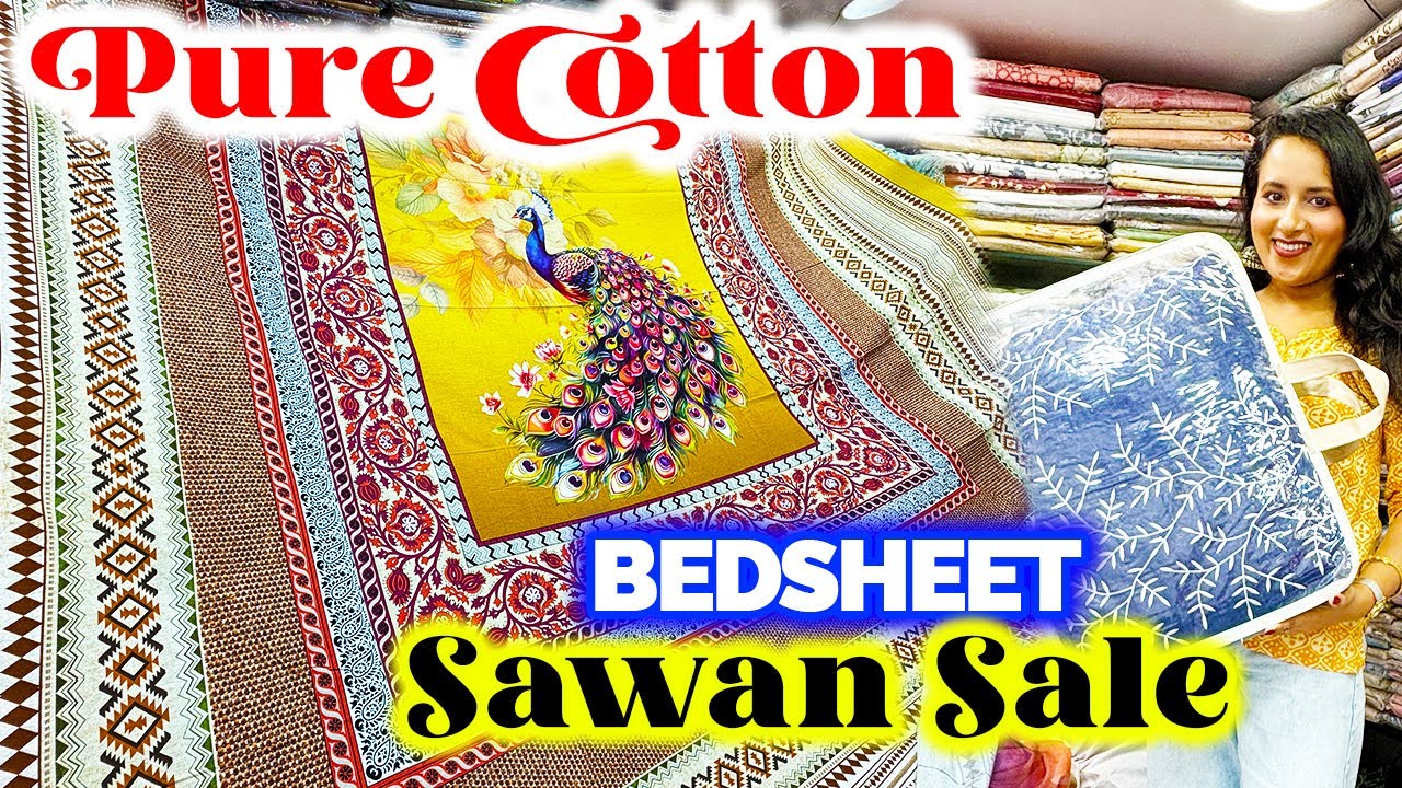 Sawan Dhamaka Sale : Barabazar Bedsheet Market | Burrabazar Bedsheet Wholesale Market Kolkata