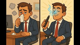 What do you vape when your airways are clogged & congested ~ I tried 3 liquids & the winner is…