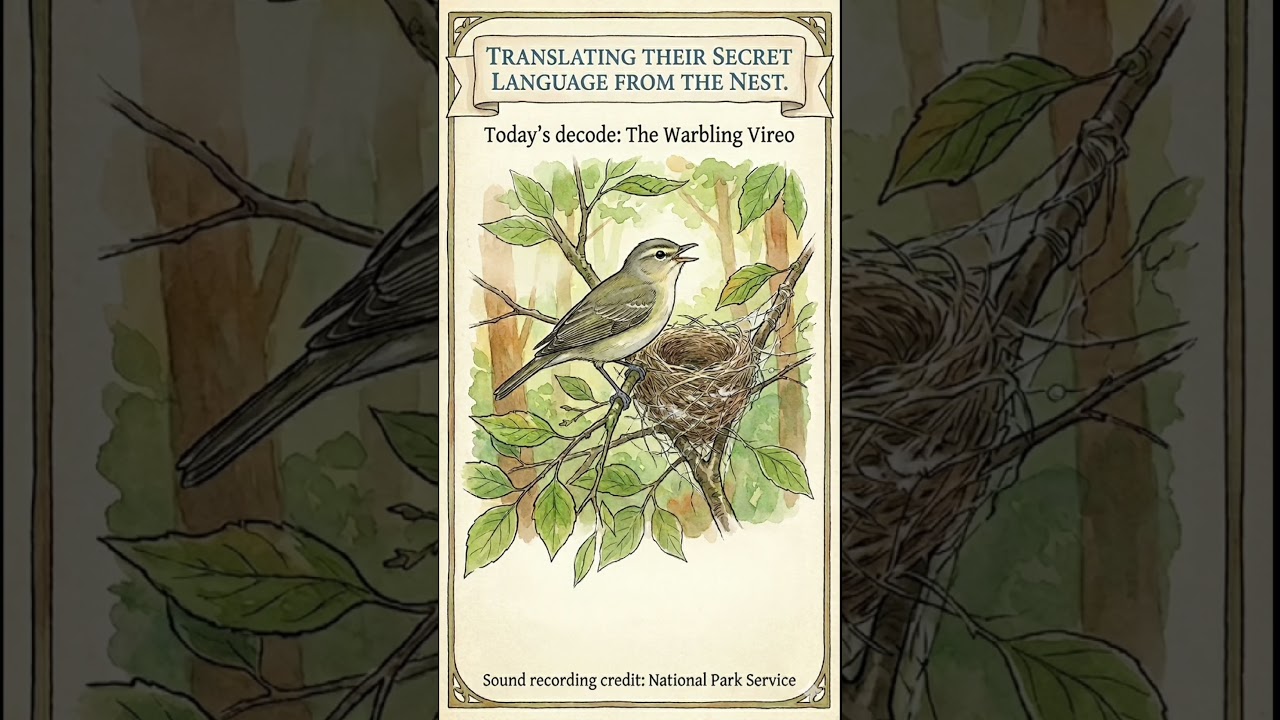Decoding their secret nest hand-off #birdshorts #birdsong #shorts #birdbehavior #birdcommunication