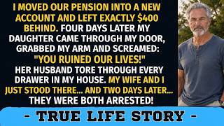 I Moved Our Pension Into A New Account–At 6:52 A.M. My Daughter And Her Husband Were Pounding On...