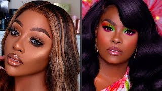 GRWM Makeup Tutorial - Black Women Makeup Tutorial Compilation #2