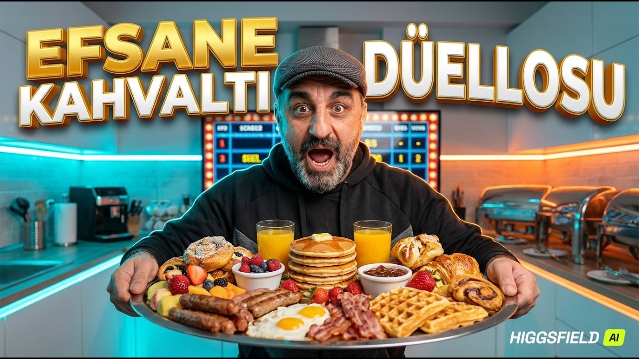 Tolga'yla KAHVALTI UWUFUFU! 😂 Gevrek mi Boyoz mu?