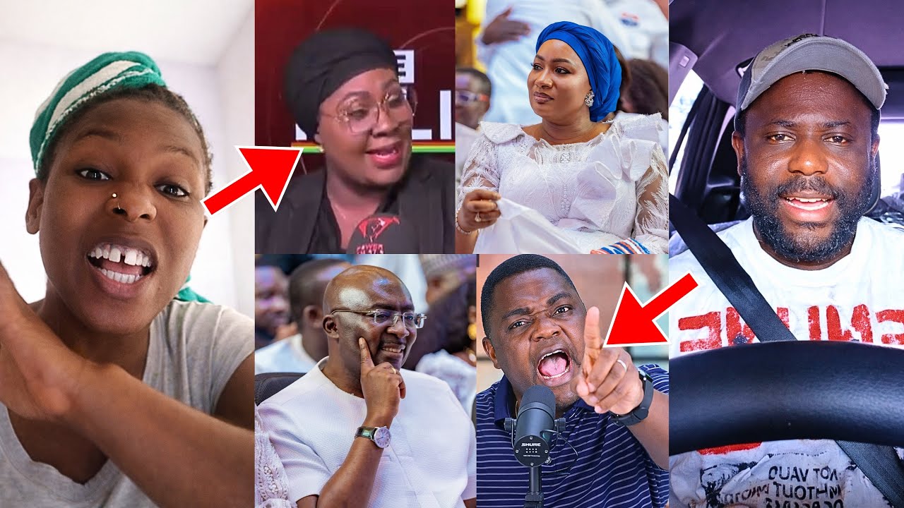 F00LS, keep quiet! TikTokers reply Kevin Taylor & NDC Dr Mary Ewusi for in$ulting Samira Bawumia