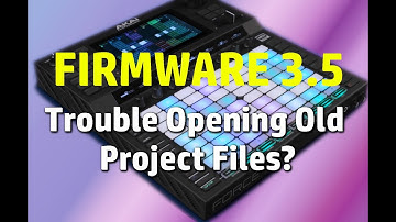 Do Older Projects Load Correctly in the New Akai Force Beta Firmware 3.5?