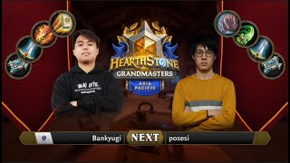 Bankyugi vs Posesi | 2021 Hearthstone Grandmasters Asia-Pacific | Semifinal | Season 1 | Week 5