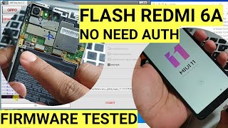 Cara flash firmware Redmi 6a tanpa ubl tanpa akun auth screenshot 5