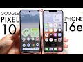 Google Pixel 10 Vs iPhone 16e! (Comparison) (Review)
