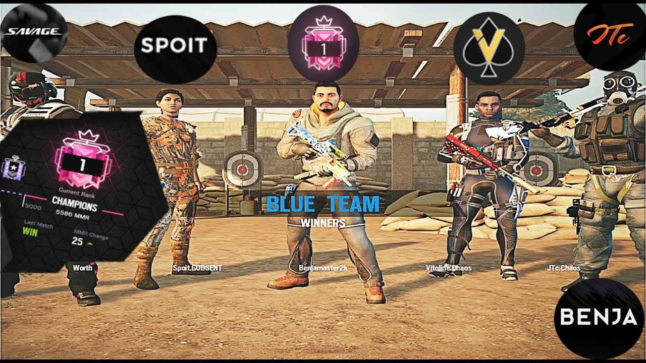 HOW #1 CHAMPION CLUTCH A 1 VS 5 - Rainbow Six Siege - YouTube