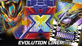 EVOLUTION LINER! Kamen Rider Iron Gotchard TENLINER Super Henshin DXテンライナー! 仮面ライダースーパーガッチャードへんしん!