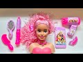 Beautiful Disney Princess Dresses DIY Miniature Ideas For Barbie Wig, Dress, Faceup, &amp; more | DIY