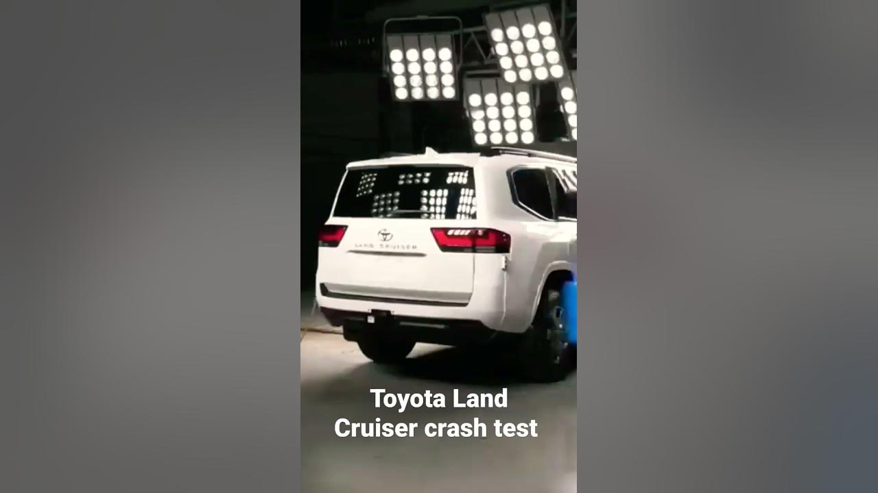 Toyota land Cruiser crash test YouTube