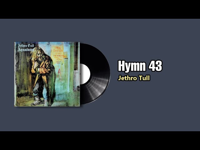 Jethro Tull / Hymn 43 讃美歌43番 希少盤 Jethro Tull Hymn 43 on HQ Vinyl with Lyrics in Description
