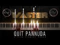 Quit pannuda  master  anirudh ravichander  tamil piano cover