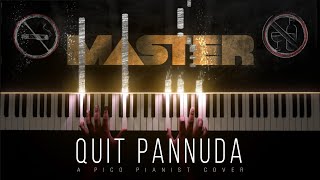Quit Pannuda | Master | Anirudh Ravichander | Tamil Piano Cover