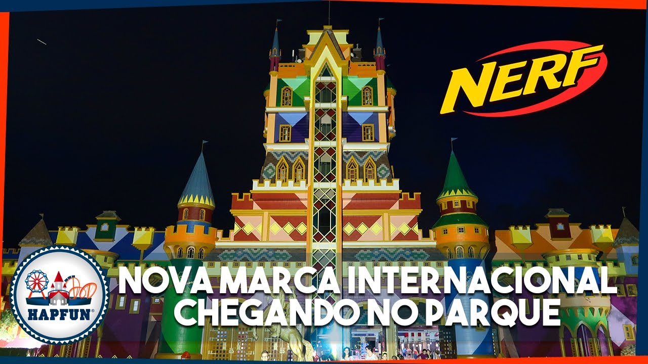 Parque Beto Carrero terá área temática da marca de brinquedos Nerf