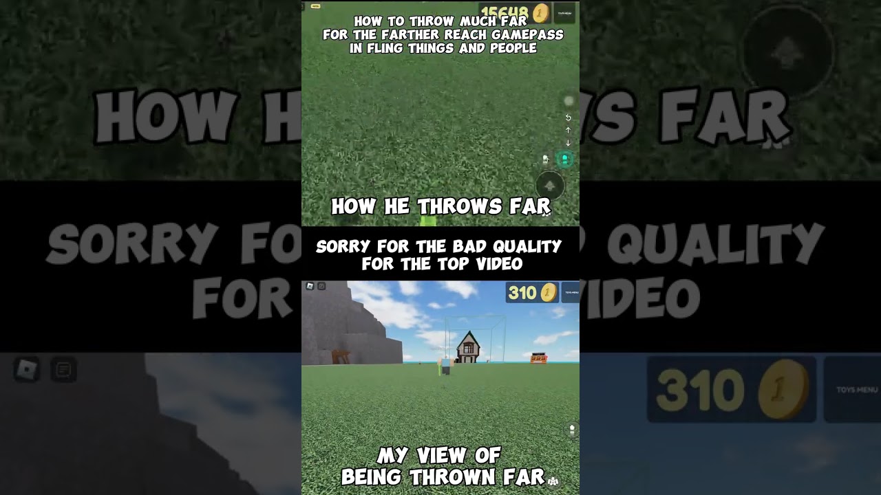 How to throw far like the Farther Reach Gamepass in Fling Things and People!