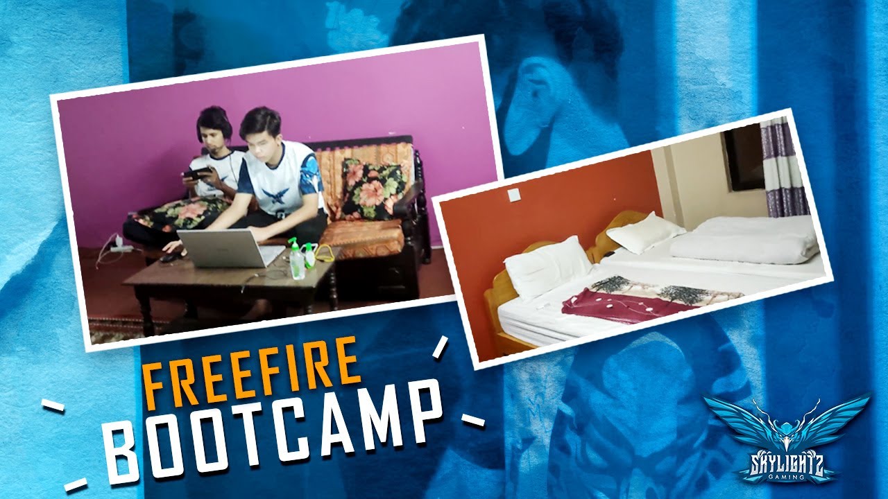 A SKYLIGHTZ GAMING VLOG | FREEFIRE NEW BOOTCAMP | TEAM NEPAL FREEFIRE